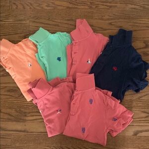 Lot of crewcuts Polos